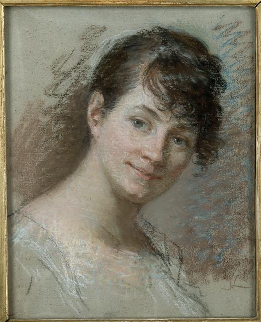 Portrait de Mademoiselle Mayer, artiste peintre_0