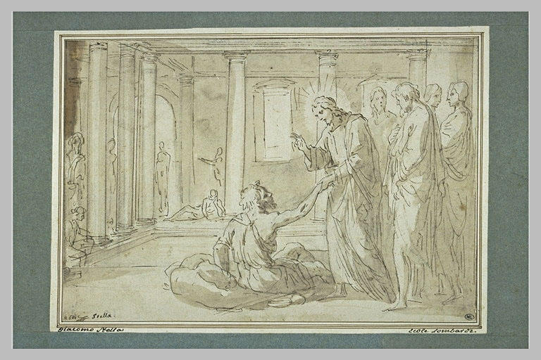 Jésus guérissant le paralytique_0
