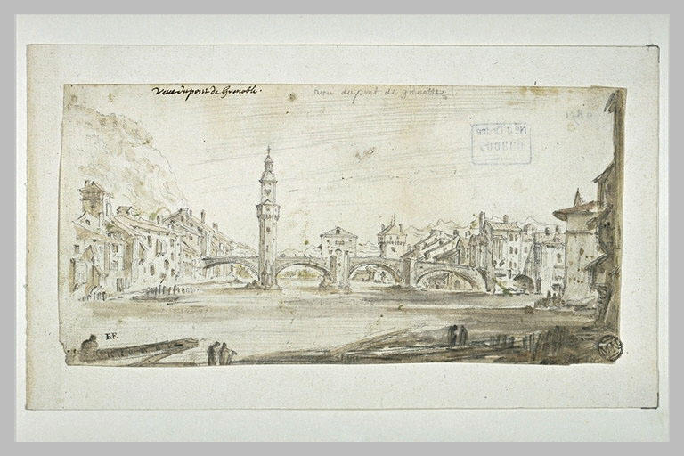 Vue du pont de Grenoble_0