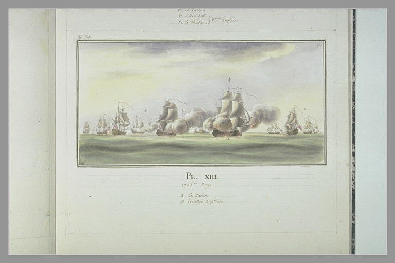 Campagnes de Duguay-Trouin : prise de l'Elisabeth, 1705_1