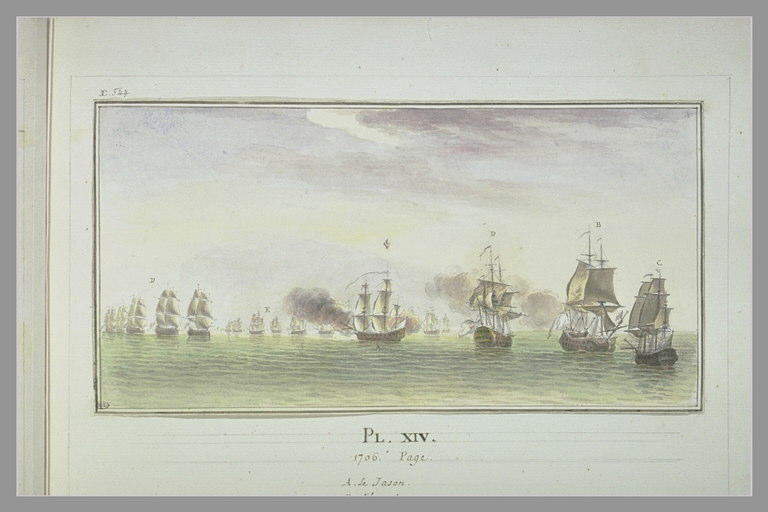 Campagnes de Duguay-Trouin : prise d'un vaisseau portugais, 1706_0