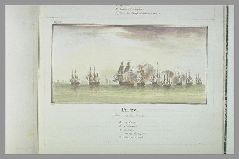Campagnes de Duguay-Trouin : attaque d'une flotte portugaise, 1706_1