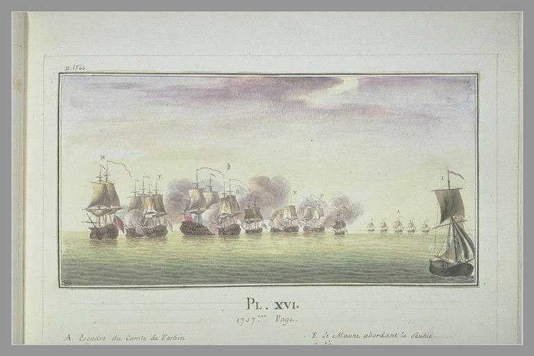 Campagnes de Duguay-Trouin : attaque du Cumberland, 1707_0