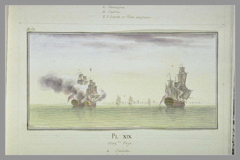 Campagnes de Duguay-Trouin : prise du Bristol, 1709_0