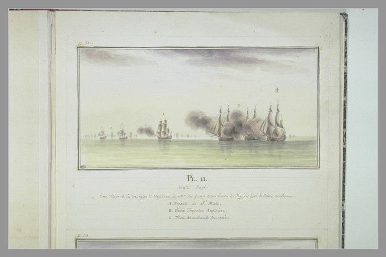 Campagnes de Duguay-Trouin : prise de deux bâtiments marchands anglais, 1692_1