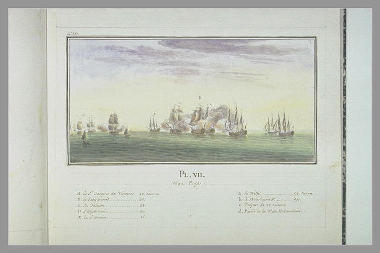Campagnes de Duguay-Trouin : prise de quinze navires hollandais, 1697_1