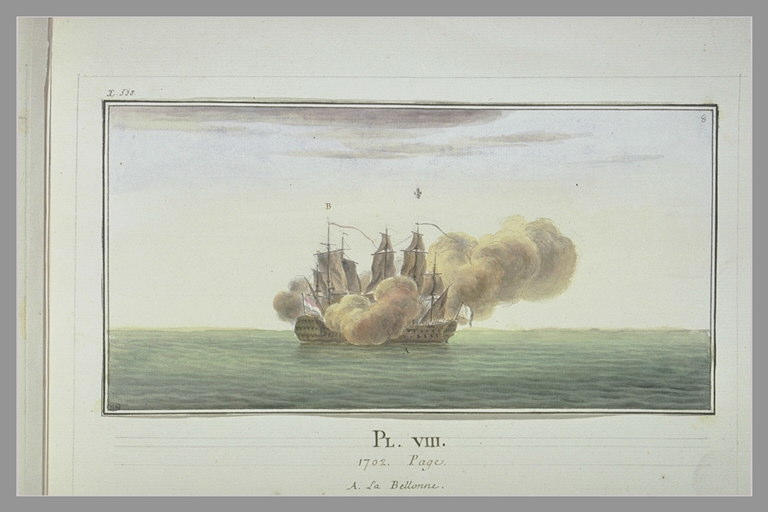 Campagnes de Duguay-Trouin : prise d'un vaisseau de guerre hollandais_0