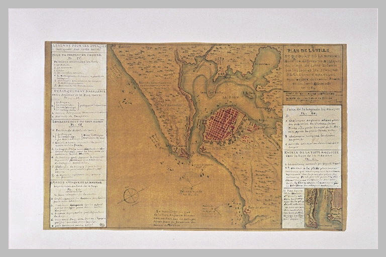 Plan de La Havane pour l'explication des attaques par la flotte anglaise_0