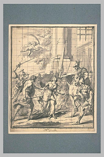 Le martyre de sainte Justine_0
