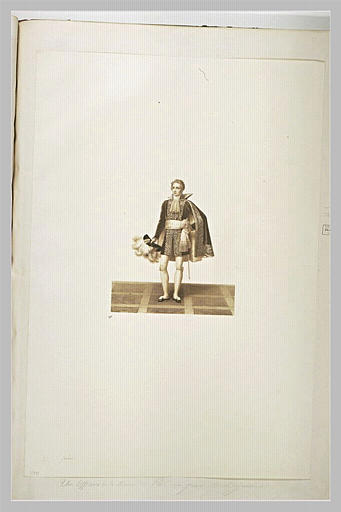 Un officier de la maison du roi au Sacre de Charles X_0