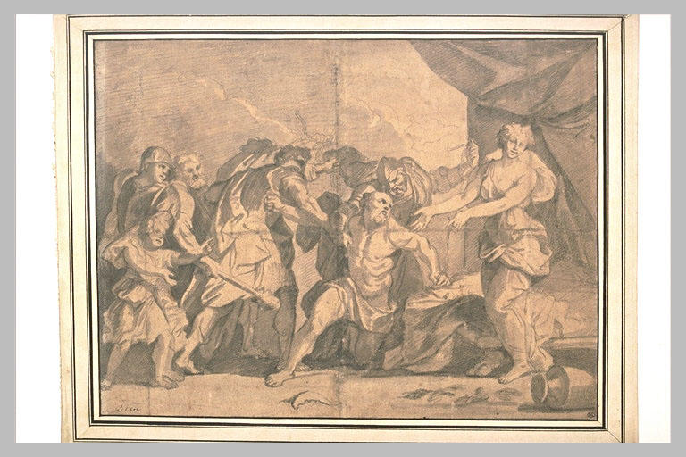 Dalila livrant Samson aux Philistins_0