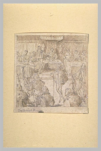 Banquet de l'Ordre du Saint-Esprit présidé par le roi_0