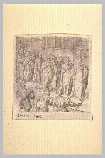 Procession de dignitaires de l'Ordre du Saint-Esprit_0