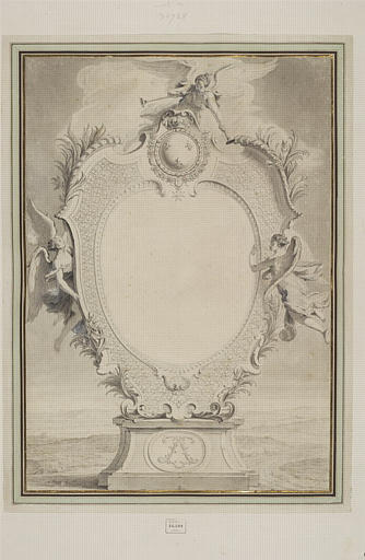 Frontispice du sacre de Louis XV_0