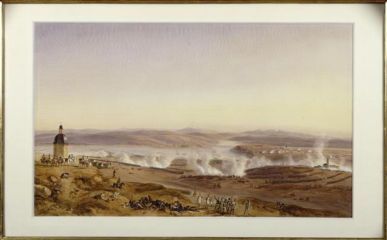 Bataille d'Austerlitz le 2 décembre 1805 à quatre heures du soir_0