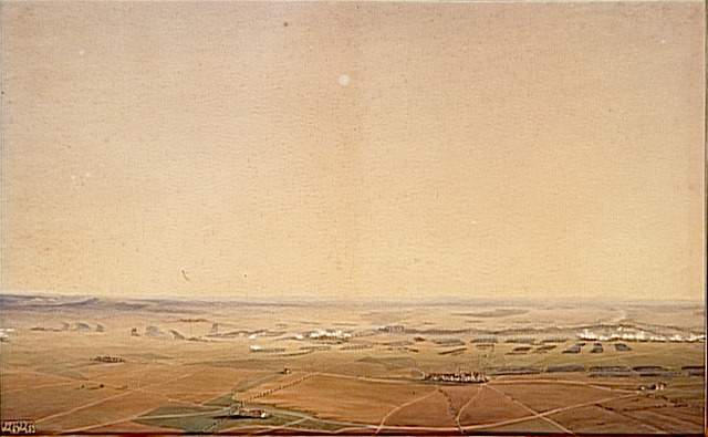 Bataille de Wagram, 2e journée, le 6 juillet 1809 à six heures du matin_0