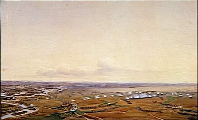 Bataille de Wagram le 6 juillet 1809 à dix heures du matin, Siméon Fort, 19e siècle