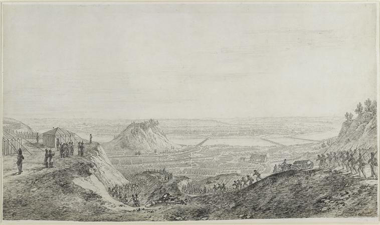 Passage du Niemen, le 24 juin 1812 au matin ; Passage du Niemen par l'armée française 23 juin 1812, Siméon Fort, 19e siècle
