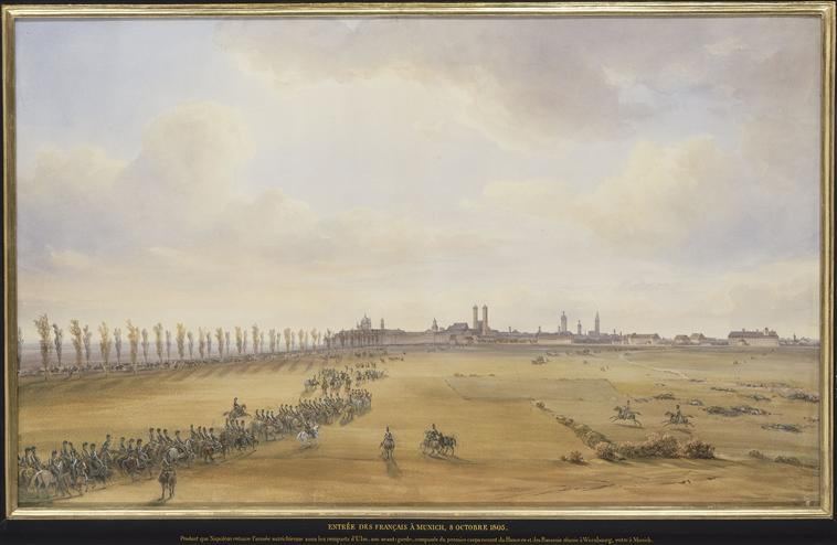 Entrée des français à Munich le 8 octobre 1805_0