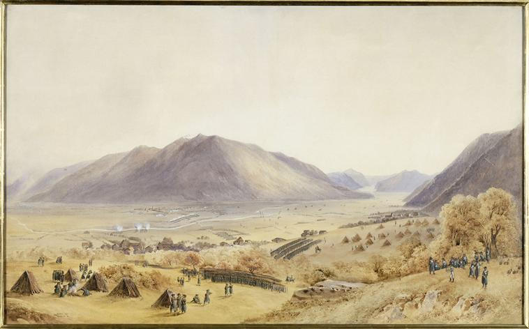Passage de la Limath à Bilten le 25 septembre 1799 ; Passage de la Limath à Bilten par les troupes commandées par Soult le 25 septembre 1799 au matin (autre titre), Siméon Fort, 1837