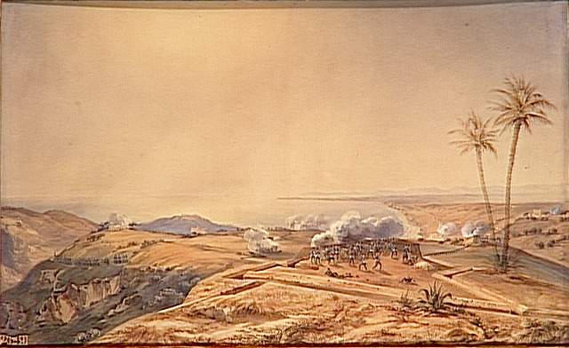Siège du fort de l'Empereur à Alger le 3 juillet 1830 ; épisode de la prise d'Alger (conquête de l'Algérie de 1830) (autre titre), Siméon Fort, 1838