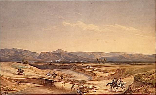 Combat au passage du Sig remporté par le maréchal Clausel le 1er décembre 1835, pendant la marche de l'expédition française sur Mascara_0