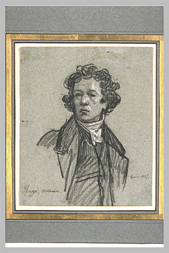 Portrait de M. Raggi, statuaire, vu à mi-corps_0