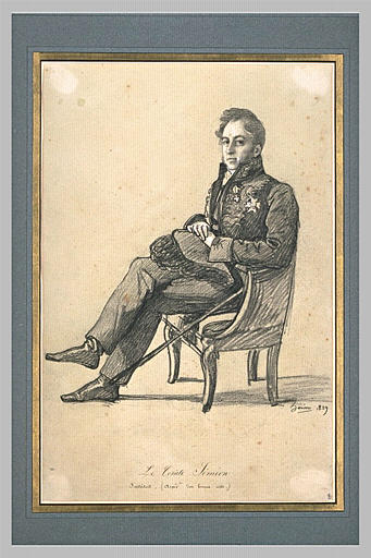 Le comte Siméon en costume d'académicien_0