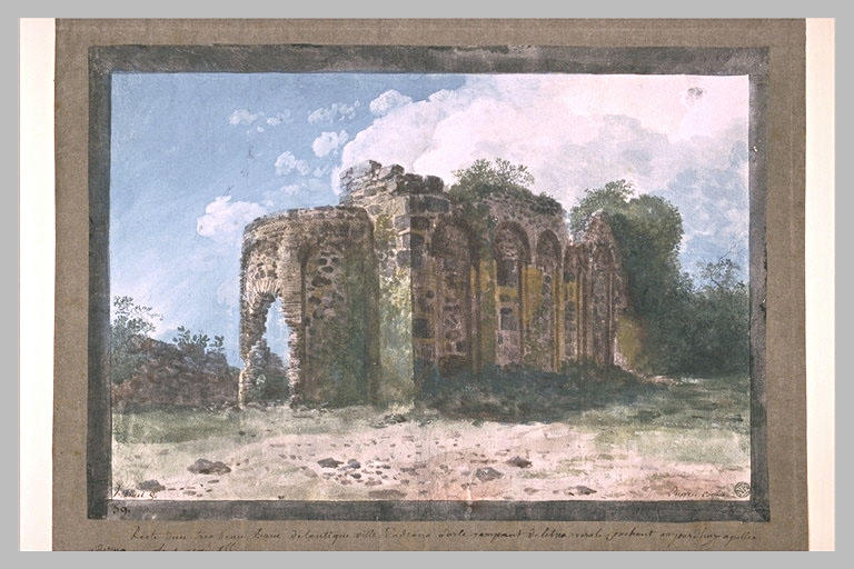 Ruines des bains antiques d'Aderno, sur les flancs de l'Etna_0