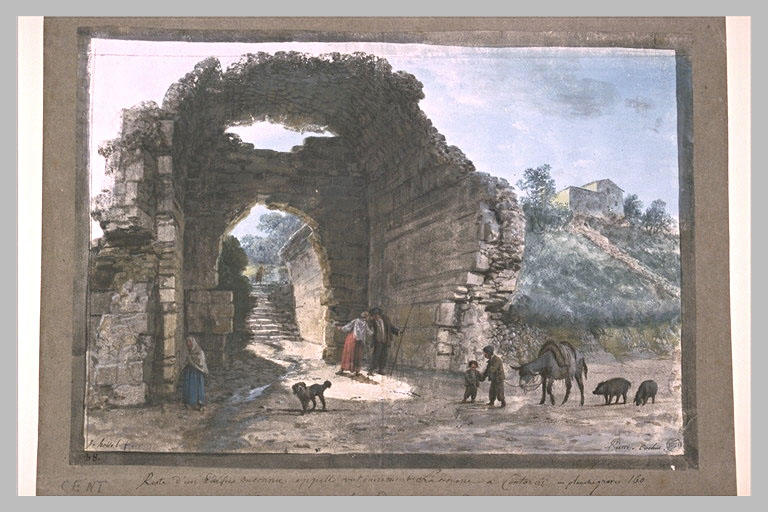 Ruines de la Dogana (la douane) à Contorbi_0