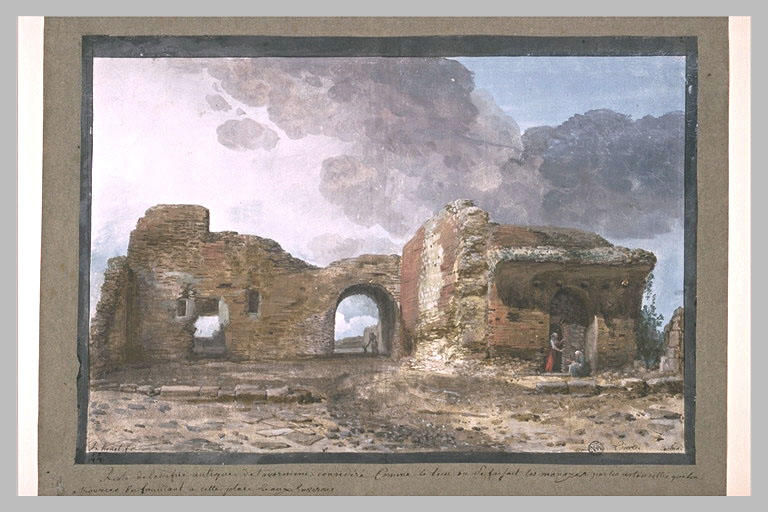 Ruines d'un édifice antique de Taormine_0