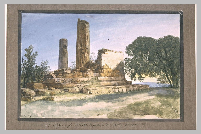 Ruines du temple de Castor et Pollux à Agrigente_0
