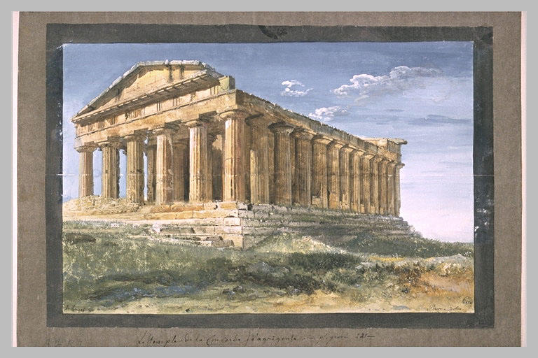 Ruines du temple de la Concorde à Agrigente_0