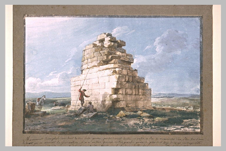 Ruines d'un monument triomphal situé entre Agosta et Syracuse_0