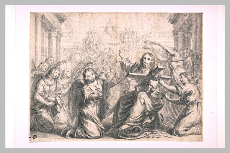 Les anges présentant au Christ les Instruments de la Passion_0