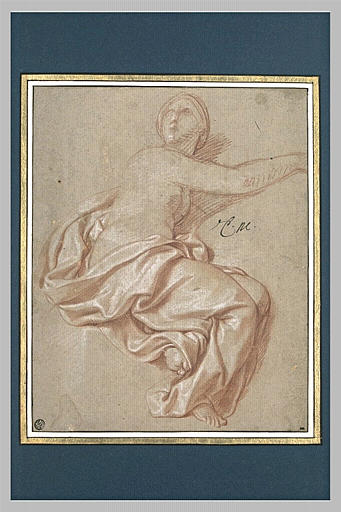 Draperie pour une femme assise_0