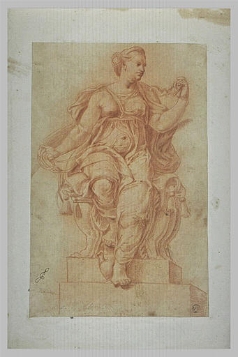 La Vierge assise avec l'Enfant_0