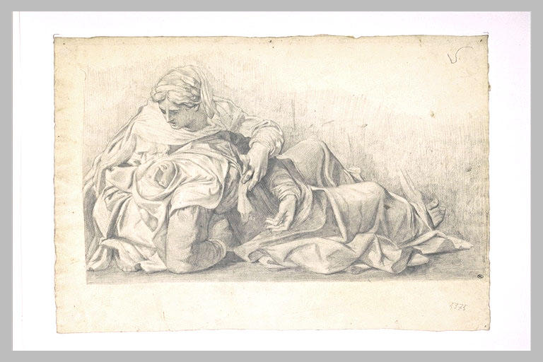 Sainte Madeleine soutenant la Vierge évanouie_0
