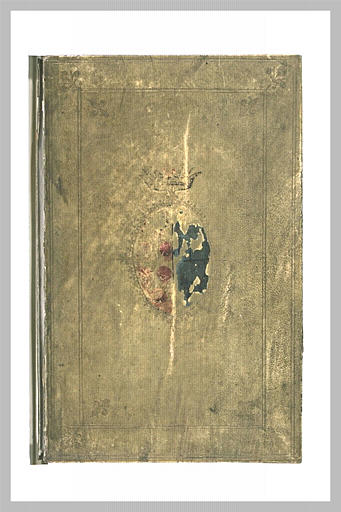 Homme nu debout, vu de trois-quarts et tendant le bras gauche_1