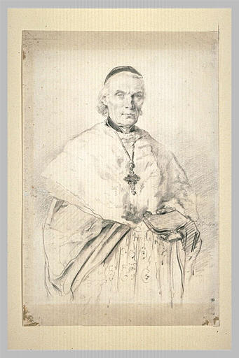 Portrait de Mgr. Mabile, évêque de Versailles_0