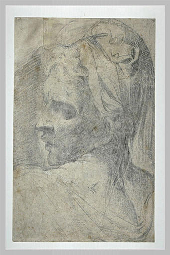 Tête de jeune homme coiffé du bonnet phrygien_0