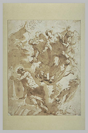La Vierge apparaissant à saint Jérôme_0