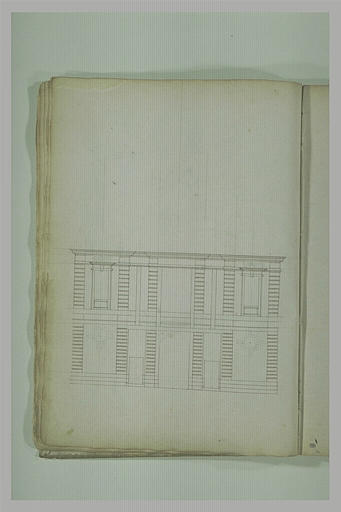 Etude d'architecture : projet pour la porte Saint-Honoré_0