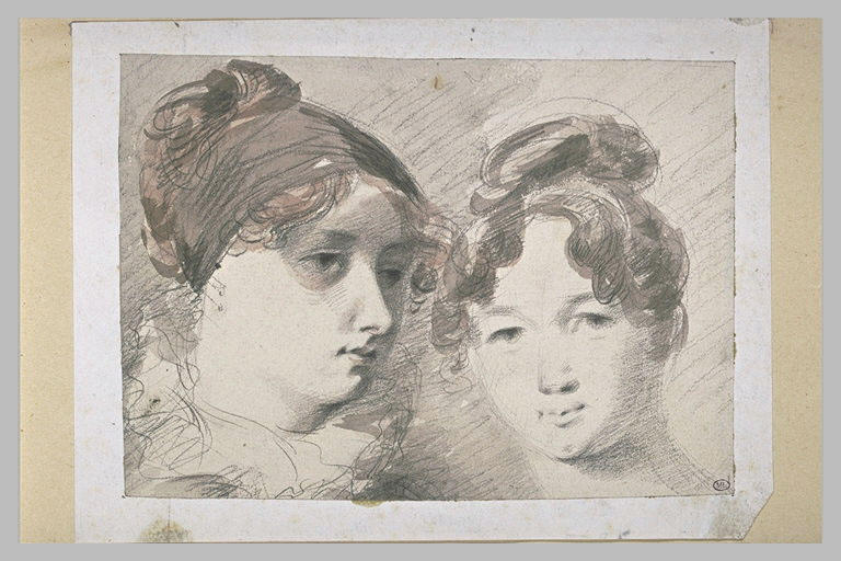 Deux têtes de femmes_0