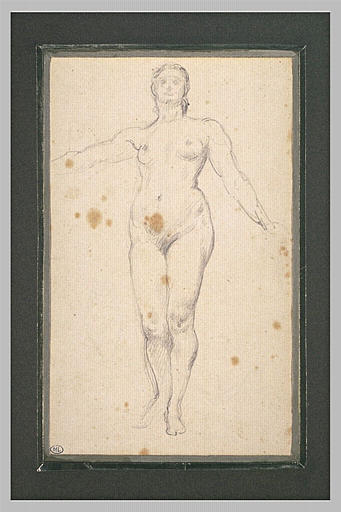 Etude pour une statue de la République nue et coiffée du bonnet phrygien_0