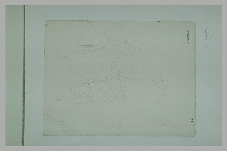 Deux études de figures debout_0