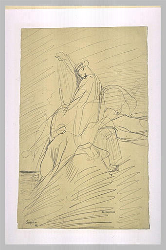 Sapho sur le rocher_0