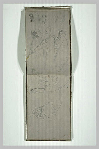 Figures études de têtes_1