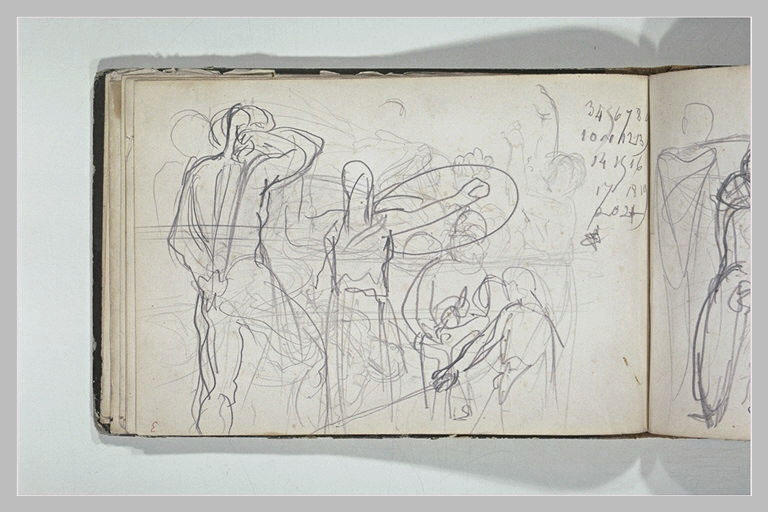 Groupe de figures ; annotations chiffrées_0