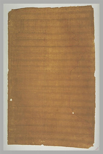 Tivoli : étude du soubassement du Temple de Vesta_0